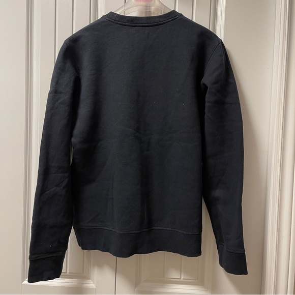 Authentic Kenzo Black Crewneck Graphic Sweatshirt – 3D Abstract Face Size M - Picture 5 of 13